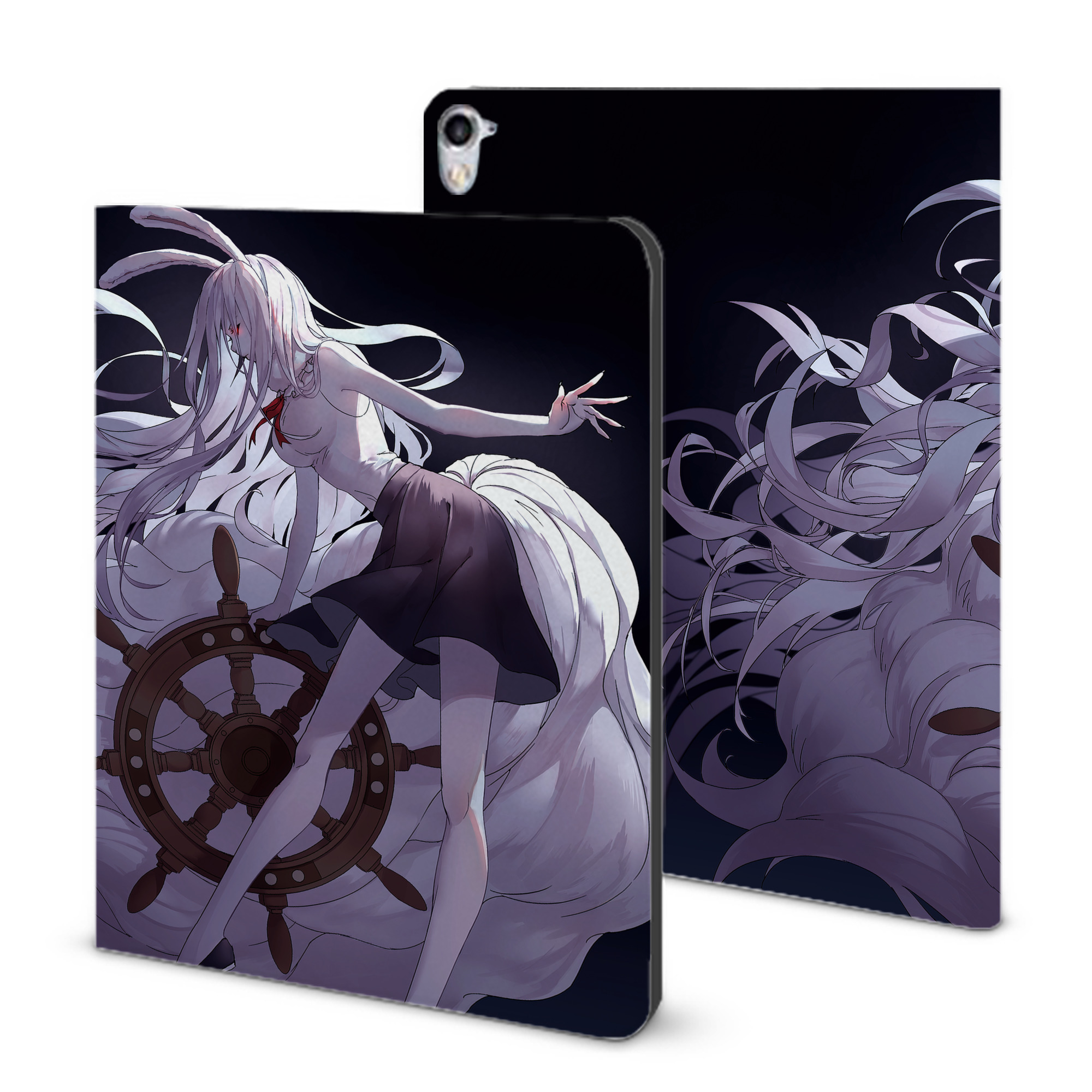 ワンピース ONE PIECE IPad ケース ブック型 PUレザー TPU 耐衝撃 軽量 薄型 ペン収納なし 全面保護 IPad 各モデル対応